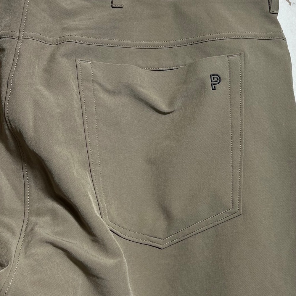 Public Rec Workday Pants Khaki Tan Straight Leg Mens 40x32 Stretch Performance - Picture 3 of 8